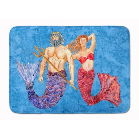 Micasa Mermaid & Merman Machine Washable Memory Foam Mat MI231196